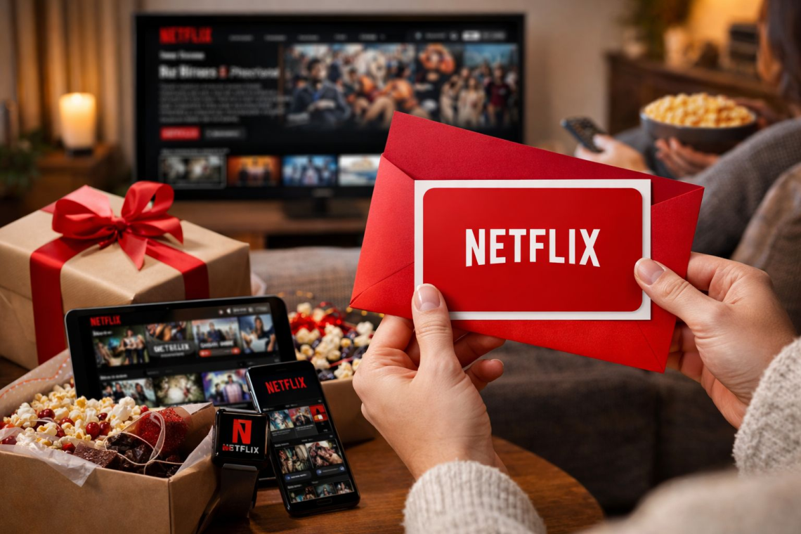Netflix w prezencie – prosty sposób na ucieszenie bliskiej osoby